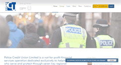 Desktop Screenshot of policecu.co.uk