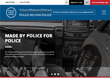 Tablet Screenshot of policecu.org.nz